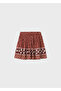 Girl's Print Skirt 7932 - 2