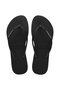 Slim Glitter Ii Blackblack Black Women's Slippers - 2