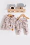 Cool Bear Hooded 100% Cotton Baby Boy Set