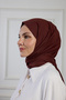 Pure Cotton Shawl Chocolate - 3
