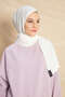 Combed Ecru Shawl - 5