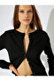 Round Neck Buttoned Long Sleeve Knitwear Cardigan - 2
