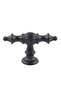 Crescent Black Button Handle Luxury Country Kitchen Furniture Cabinet Drawer Handle - 2