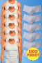 Men's Cotton 6 Athlete 6 Slip Panties Set