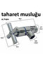 Plus Open Close 4 Handle Chrome Spin Bidet Tap - 2