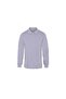 Polo Neck Gray Long Sleeve Sweatshirt