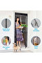 Practical Magnetic White Door Window Fly Screen Tulle 115 X 210 cm Rsmie-G480 - 4