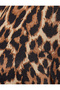 Leopard Print Pajama Top Shirt Collar Long Sleeve Viscose - 6
