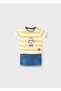 Baby Boy T-Shirt Denim Shorts Set of 2 1216