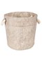 Round Organizer with Handle Multi-Purpose Easy to Carry Organizer Felt Basket (Set of 3) - 6