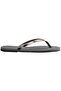 You Metallic Grey Steelmetallic Graphite Silver Women's Slippers - 3