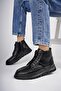 Gilberto Garantili Zippered Lace-Up Fur Light Sole Men's Boots - 7