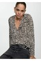 Animal Print Blouse - 6