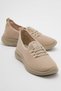 Lace-Up Women's Sports Ballerinas Beige