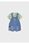 baby boy denim solapet T-shirt 2 piece set 1628 - 2