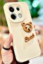 Redmi Note 13 Pro 5g (Overseas) Teddy Bear Patterned Cute 3D Sweet Cute Silicone Shape Case - 6