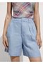 Plain Linen Shorts