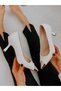 White Gold (Tress) Skeleton Detail Women's Stiletto - 2