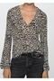 Animal Print Blouse
