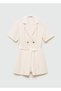 Short Buttoned Jumpsuit - 3