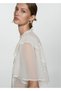 Flowy Blouse with Embroidery - 7