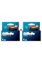 Fusion 5 Proglide - Set of 4 Spare Blades (Pack of 2) (Powerplace: Germany - New Pack)