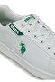 U.S. Polo Assn Costa Unisex Sneakers - White and Green - 2