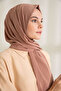Medina Silk Milk Coffee Shawl - 4