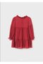Abel&Lula Long Sleeve Chiffon Girl Dress 5531 - 2