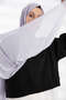 Chiffon Gray Shawl