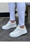 KB 006 White Skin High Sole Lace-Up Casual Men's Shoes - 2