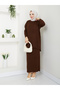 Wonderful Knitted Ribbed Knitwear Comfortable and Stylish Double Set - 5