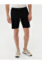 Black Slim Fit Knitted Shorts 50262649-Vr046 - 2