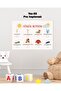 My Preschool Daily Routine Summer-Sil Pvc Poster 21X30 cm