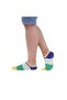 3 Pairs Patterned Men's Ballerina Socks - 4