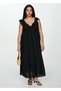 Flounce Textured Dress - 6