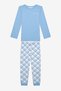 Cotton Boys' Plaid 2-Piece Multi-Colored Pajama Set - 5