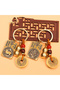 Luck, Blessings, Peace, Health, Metal Keychain, Special Design, Quality Gift Bag Accessory - 3