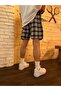 PLAID SHORTS CREAM WHITE Relax Shorts - 2