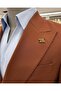Italian Style Double-Breasted Jacket Trousers Men's Suit Tile T11094 - 7
