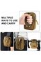Tactical Modular Mini Tan Desert Chest Phone Molle Bag Sports Cycling Motorcycle Scooter - 5