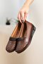 Women's Tan Comfortable Orthopedic Mother Shoes - 2