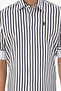 Men's Navy Blue Striped White Shirt 50296599 -Vr033 - 6