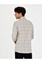 Beige Slim Fit Long Sleeve Shirt 50276009 -Vr011 - 5