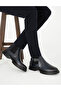 Navy Blue 100% Leather Boots 50298490-Vr033 - 7
