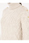 Ecru Regular Fit Turtleneck Sweater 50294435-Vr019 - 7