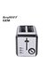 Gem Tıtan Bright Silver Gray Two Slice Toaster - 2