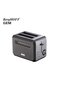Gem Tıtan Bright Silver Gray Two Slice Toaster