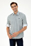 Men's Dark Green Long Sleeve Shirt 50296599 -Vr079