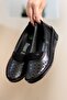 Women's Black Comfortable Orthopedic Mother Shoes - 5